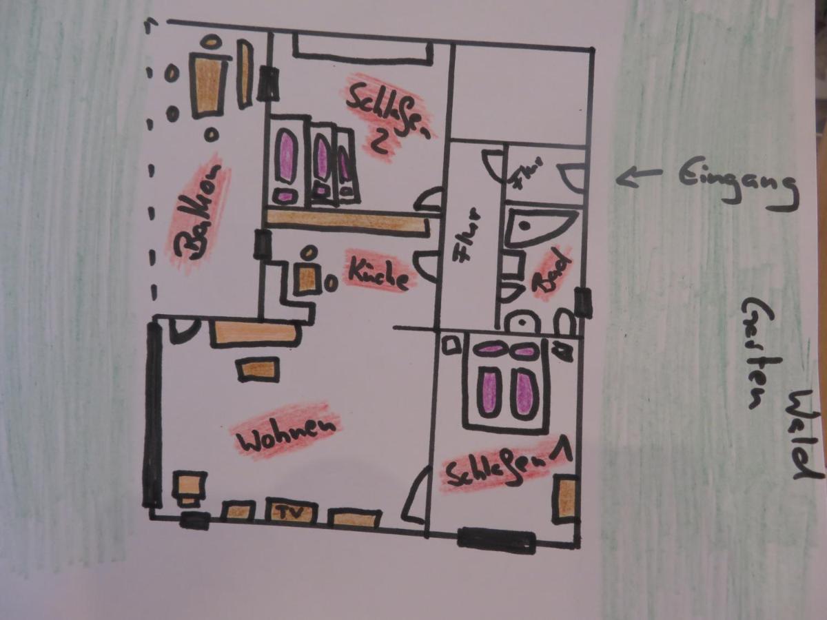 Haus Sternblick Lejlighed Bischofswiesen Eksteriør billede